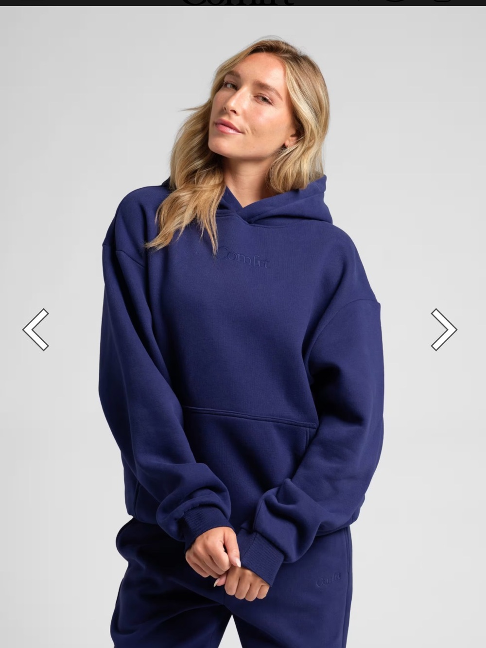 Comfrt Signature Hoodie Purple Size XL - Picture 6 of 15